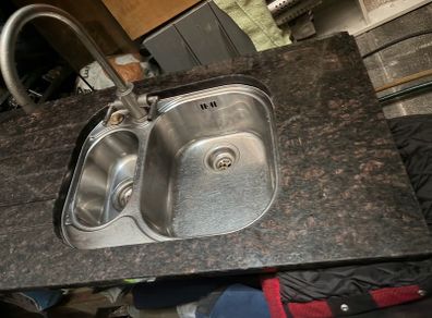 worktop sink & tap
