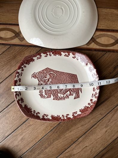 Vintage 1960"s Pair English Ironstone Pottery Beefeaters