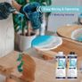 Epoxy Resin Kit 960ml Clear Crystal Resin Kit for Beginners Casting Resin Kit for Crafts Jewelry Making with Measuring Cups Image 3