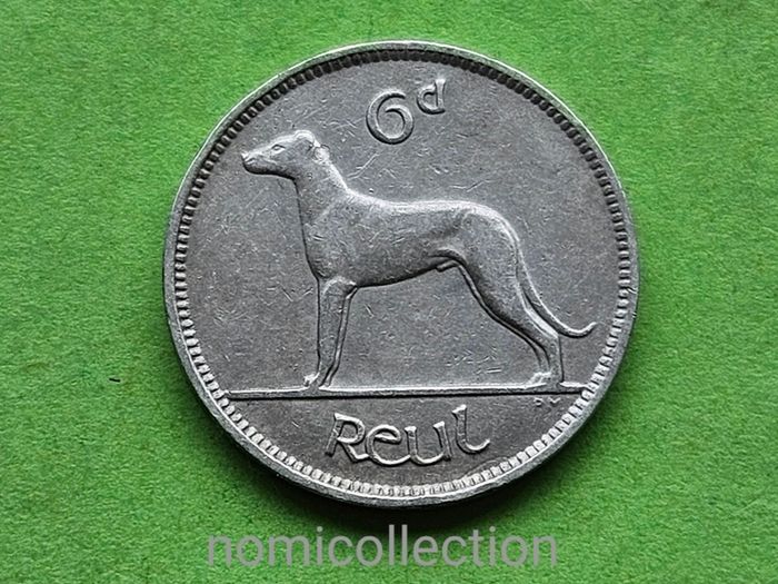 Ireland 1935 year 6 Pence.