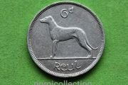 Ireland 1935 year 6 Pence.