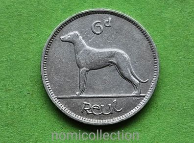Ireland 1935 year 6 Pence.
