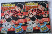Beano Sticker Book 98% Full + Spare Book about 50% full
