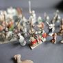 Vintage Lot over 350 Miniature Lead Soldiers Horses Figures War Gaming (some painted) Image 8