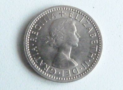 1955 sixpence