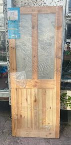 2 glass panel door