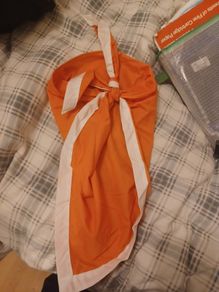 Scout neckerchief and woggle