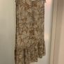 Brand New F&F Brown Floral Tea Dress Image 4