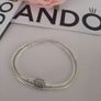 New pandora necklace with sparkling cubic zirconia clasp Image 2
