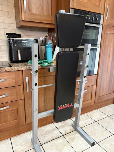 Weight Bench + Chin Up, 50kg Weight, Mats, Bars!