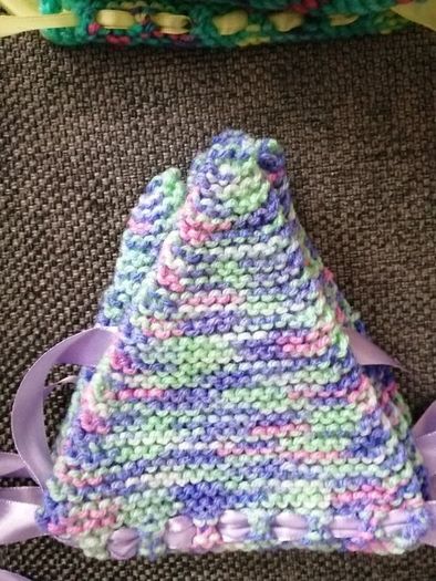 Hand knitted bunting for Baby's room/bedroom & Christmas