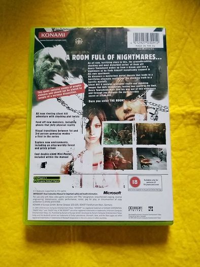 Silent Hill 4 The room Xbox Original Games Original