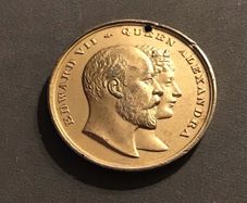 1902 Edward VII Large Coronation Medal