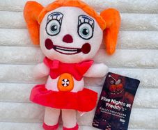 Five Nights At Freddy's Circus Baby FNAF Plush Sister Location approx. 20 cm. Please see photos