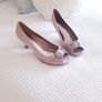 Lunar Elegance Peeptoe Shoes - Size 5 Image 5