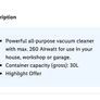 Lidl 1500W Wet & Dry Vacuum Cleaner Image 6