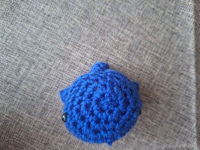 Whale crochet plushie