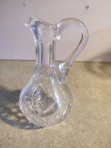Galway Crystal / Lead Crystal / Small Pitcher / Jug. No. 40