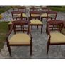 Mahogony table, 8 chairs, mahogony display cabinet Image 4