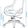 Alphason Croft Chair - Grey - Aoc1010-m-gry Image 3