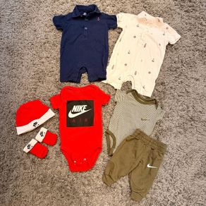 Bundle of Nike & F&F baby boy clothes