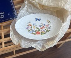 Aynsley Cottage Garden Fine Bone China Sovereign Oval Tray. Made in England