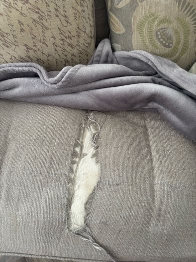 Free for collection couch and foot rest