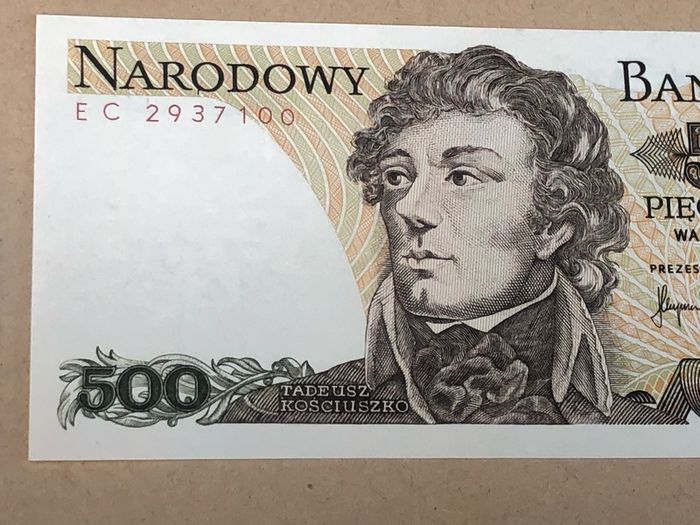 UNCIRCULATED Crisp  Polish banknotes x 5