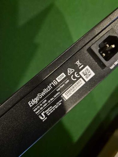 Ubiquiti EdgeSwitch 16 150W Managed L2/L3 Gigabit