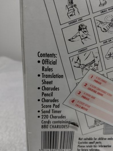 Charudes Fun Board Game, New in box
