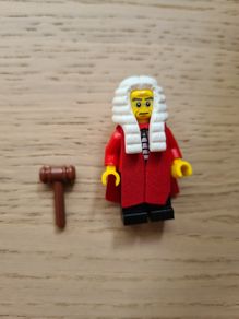 lego judge collectible series 9