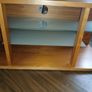 Solid wood tv unit extra wide Image 2