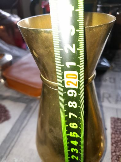 A Beautiful Pair of Old Heavy Brass Vases, Postage Available or Collection on all my items
