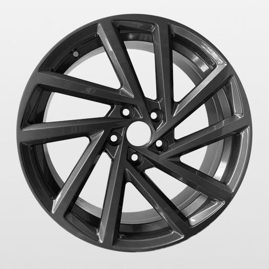 18" Vw R Type black Alloys Seat Audi Skoda Vw 5x112