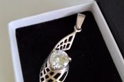 new silver pendant
