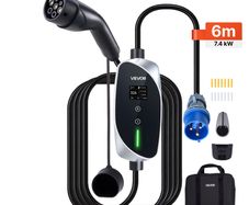 7.4 kW 32AType 2 Portable EV Charger Single Phase