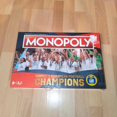 Rare Sealed Monopoly Women's European Football Champions