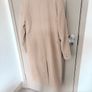 New Topshop double breasted wool mix coat in oatmeal with a white stripe Image 6