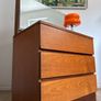 Vintage Retro Mid Century Teak Dressing Table Image 10
