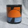 HOME & AWAY (Australian TV soap drama) - a scarce mug by Coloroll (1989) + a free SUMMER BAY badge (early 1990s) Image 4