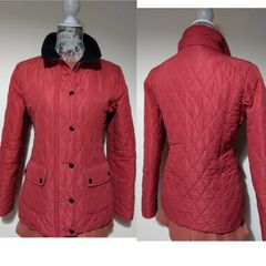 Red Quilted Jacket