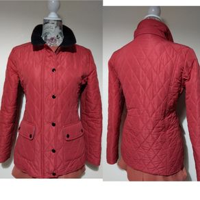 Red Quilted Jacket