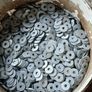 Galvanised nails and washers Image 3
