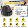 Euro Coin Counter Sorter 500-1000 Coins Electronic Automatic EUR Coin Counting Machine 300 Coins Per Minute with 8 Coin Drawers for School Shop Bank Image 4