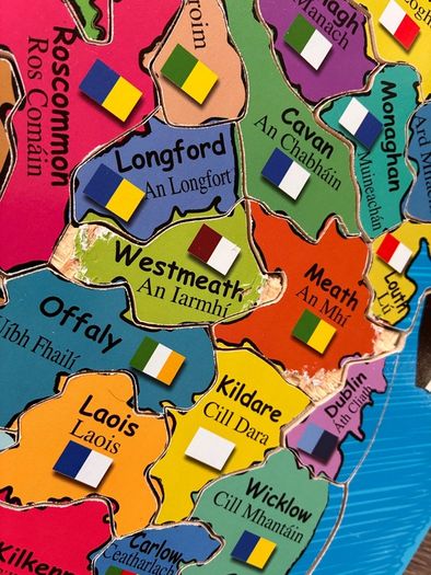 Ireland Wooden Jigsaw