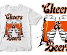 Cheers and beers t-shirt