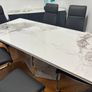 Sintered Stone dining table and chairs (Brand new) Image 3