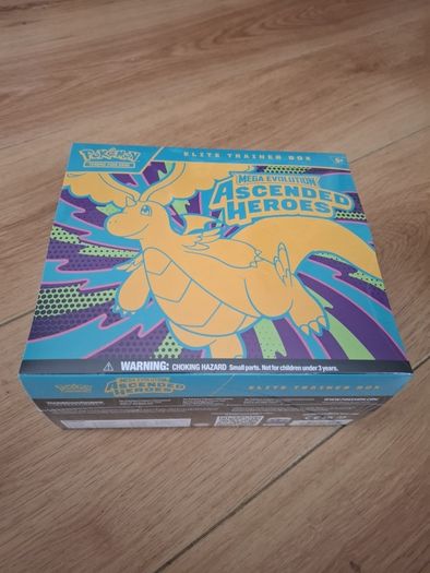 Pokemon Mega Evolution ASCENDED HEROES Elite Trainer Box