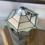 Vintage Large Handmade Leaded Glass Terrarium Image 2