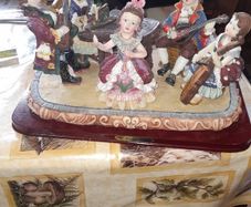 A Beautiful Vintage Very Large Alexandra Collection Musicians